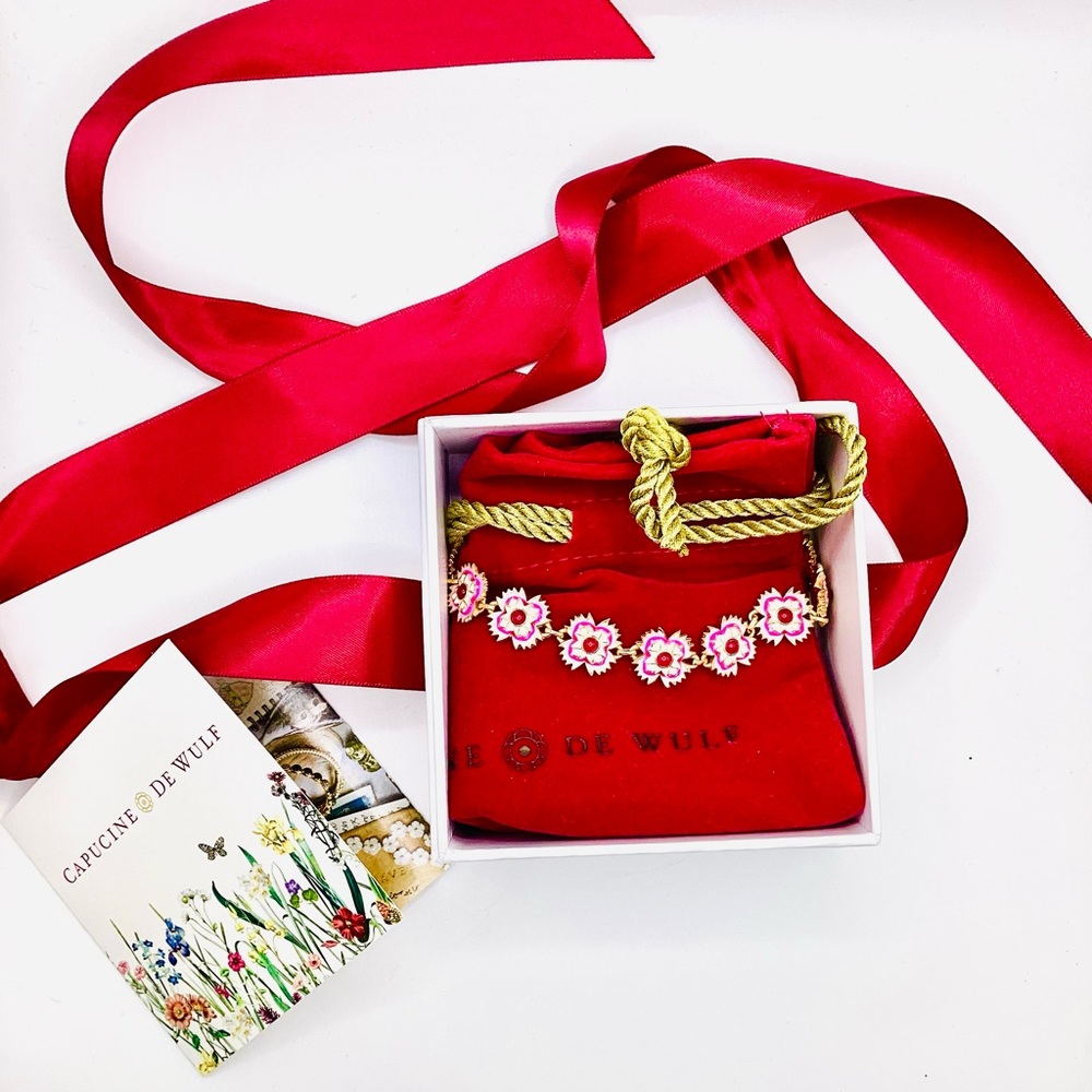 Capucine de wulf Dianthis Link bracelet